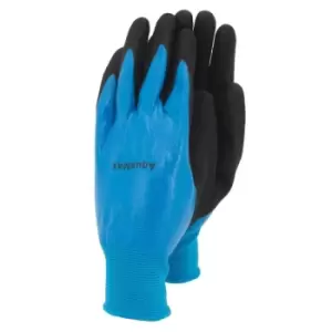 Image of Town & Country Aquamax Gardening Gloves (L) (Blue/Black)