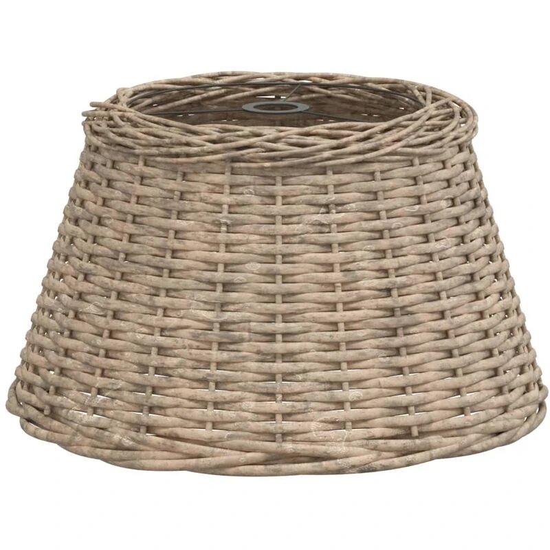 Image of VIDAXL Ceiling Lamp Shade Brown Ø50x30cm Wicker vidaXL 8720845803520