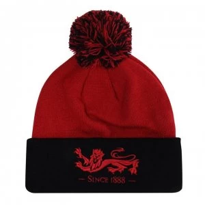 Image of Canterbury British and Irish Lions Supporter Bobble Hat - Red/Black