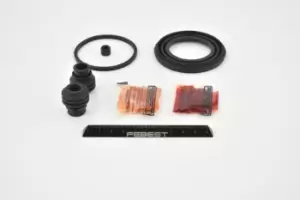 Image of FEBEST Brake Caliper Repair Kit Front Axle 0475-CW5F Caliper Repair Kit,Brake Caliper Rebuild Kit MITSUBISHI,ASX (GA_W_),Outlander II SUV (CW_W)