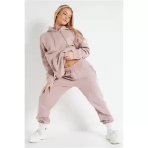 Image of I Saw It First Mink Ultimate Oversized Joggers - Brown