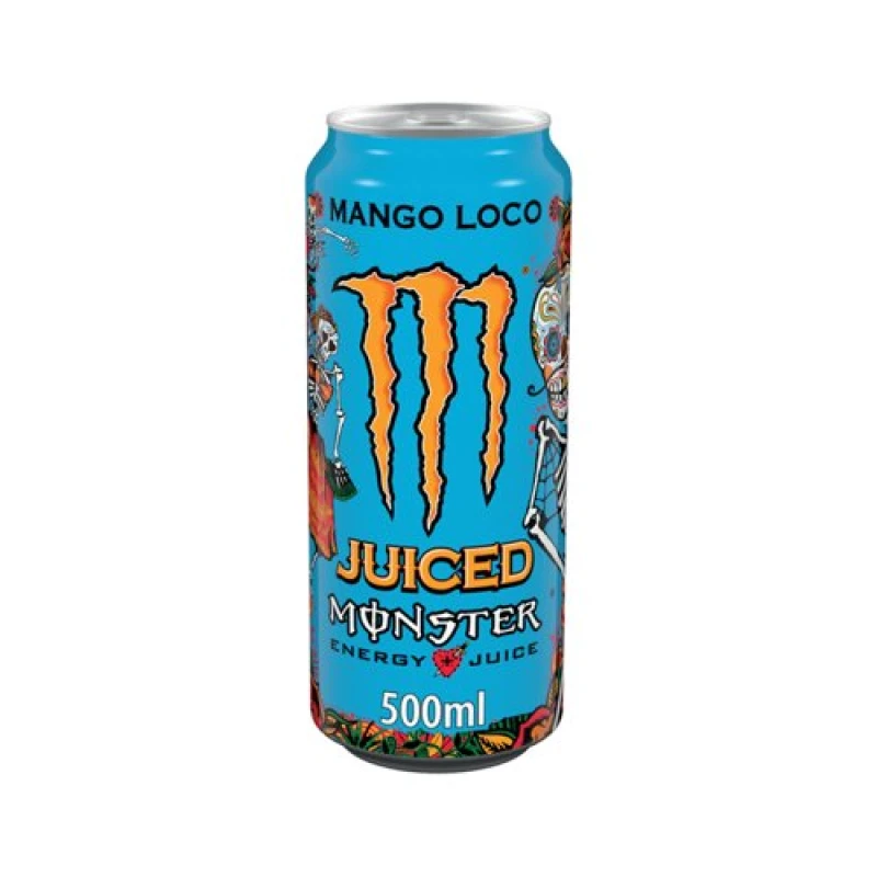 Image of Monster Monster Energy Mango Loco Juiced Can 500ml (Pack of 12) 279606 279606