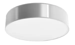 Image of Arena Cylindrical Flush Light Grey 55cm E27