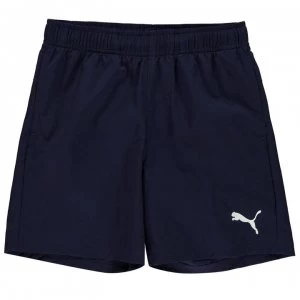 Image of Puma Essential Logo Shorts Junior Boys - Navy