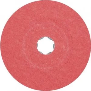 Image of PFERD 64193008 HORSE COMBIKLICK fiber grinder 115mm ceramic grain CO-COOL 80 Diameter 115 mm