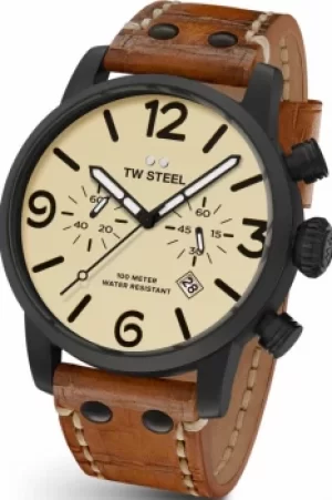Image of Mens TW Steel Maverick Chronograph 45mm Watch TWMS43