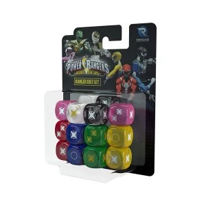 Image of Power Rangers: Heroes of the Grid: Ranger Dice Set