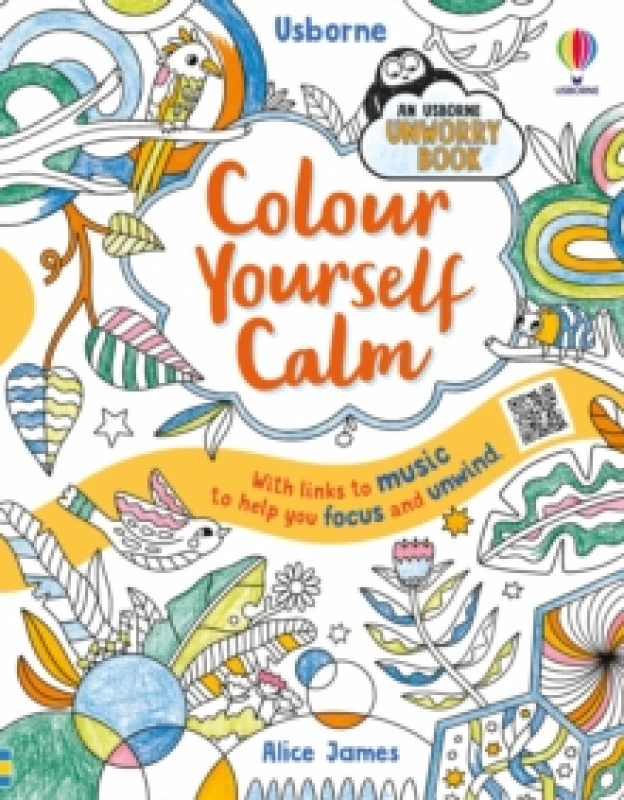 Image of Alice James Colour Yourself Calm Book Multi unisex