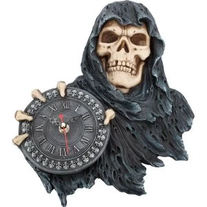 Image of Face of Time Skull Clock
