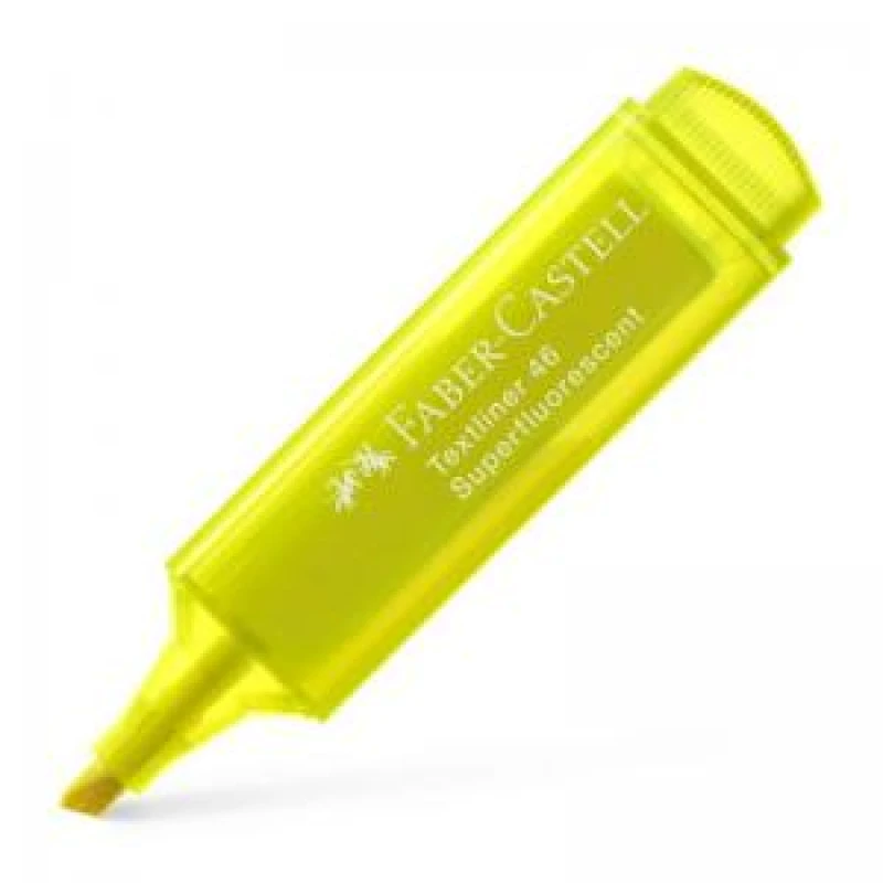 Image of Faber-Castell Highlighter Textliner 46 Yellow Pack 10 - 154607 49146SQ EXR49146SQ