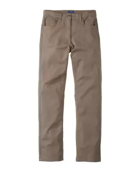Image of Cotton Traders Coloured Stretch Jeans in Grey