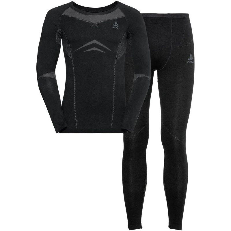 Image of Odlo Performance Baselayer Set Mens - Black S