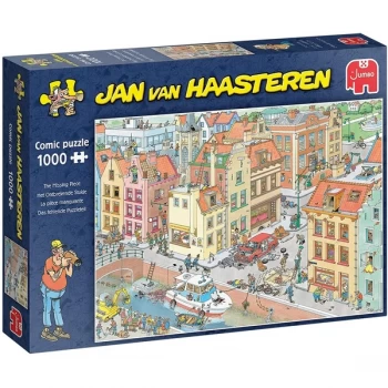 Image of Jumbo Jan Van Haasteren The Missing Piece Jigsaw - 1000 Piece