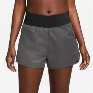 Image of Nike Dri-FIT Run Division Womens Mid-Rise 3 Shorts - Black