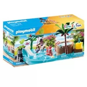 Image of Paddling Pool with Jacuzzi