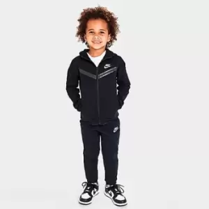 Image of Kids' Toddler Nike Tech Fleece Full-Zip Hoodie and Jogger Pants Set