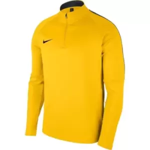 Image of Nike Academy Drill Top Mens - Yellow