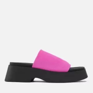 Image of Steve Madden Throw Back Canvas Mules - UK 4