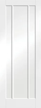Image of Wickes York Softwood White Primed Internal Door - 1981 x 762mm
