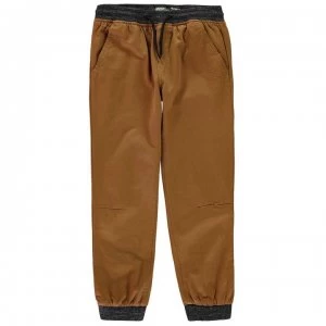Image of No Fear Ribbed Waistband Chinos Junior Boys - Coffee