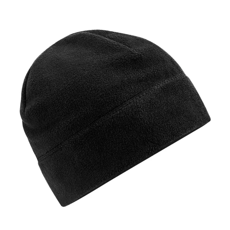 Image of Beechfield Beechfield Men Fleece Beanie in Black One Size Male 5059958464827