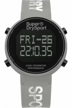Image of Unisex Superdry Digi Pedometer Chronograph Watch SYL203E