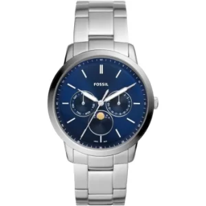 Image of Mens Fossil Neutra Minimalist Multifunction Stainless Steel Watch