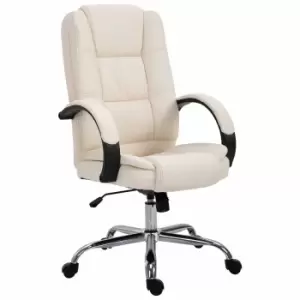 Image of Anglezarke Executive Ergonomic Office Chair, Cream