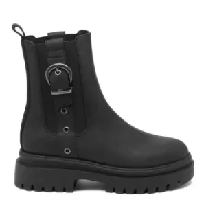 Image of Rocket Dog Dekko Black Buckled Ankle Boot
