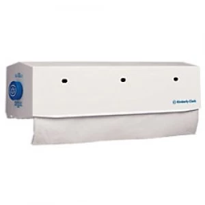 Image of Kimberly-Clark Professional Rolled Hand Towel Dispenser White 50 cm