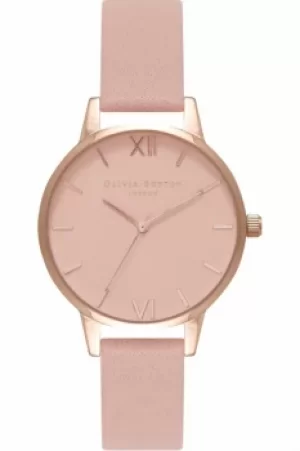Image of Ladies Olivia Burton Rose Petal Dial Watch OB16MD77