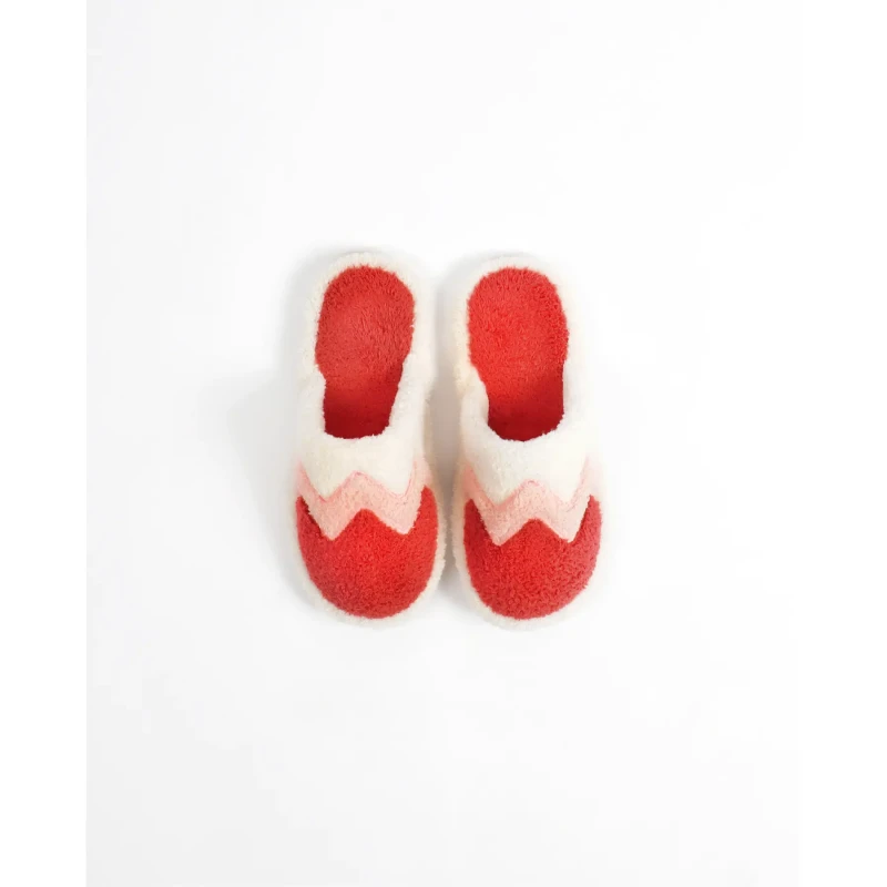 Image of Admas Tricolour slippers For Her Admas Rouge Female 38/39