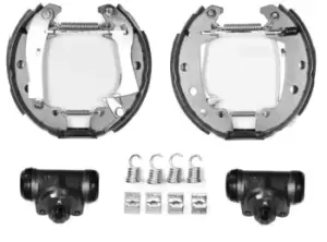 Image of JURID Brake Set, drum brakes RENAULT,CITROEN,TALBOT 381068J 42415T,95618244,95644436 381068J