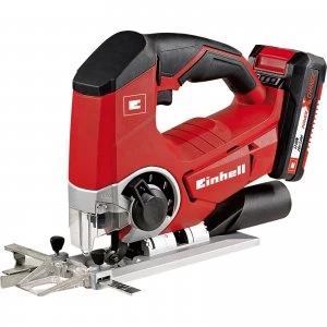 Image of Einhell TE-JS 18 LI 18v Cordless Jigsaw 1 x 2ah Li-ion Charger Case