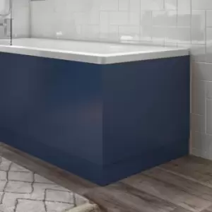 Image of 800mm Blue Bath End Panel - Ashford