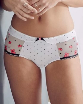 Image of Bestform Lisbonne Cream/Blk Briefs