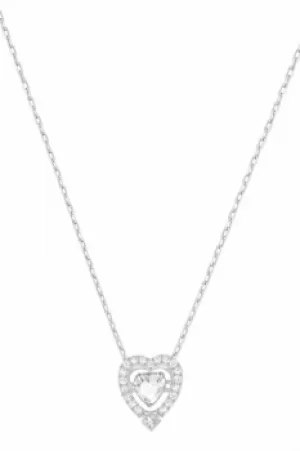 Image of Ladies Swarovski Jewellery Sparkling Heart Necklace 5272365
