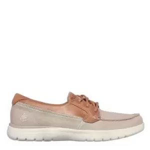 Image of Skechers Moc Toe Boat Shoe - Neutral