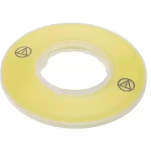 Image of ZBY9121, 3D Emergency Stop Legend Plate Without Text