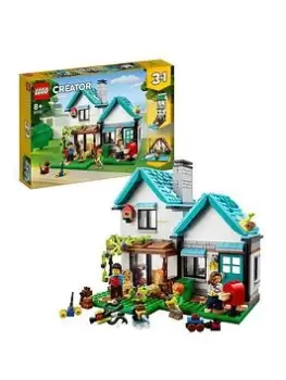 Image of Lego Creator 3 In 1 Cosy House Building Toy 31139