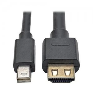 Image of Tripp Lite Mini DisplayPort 1.2 to HDMI Adapter Cable Active 4K 60Hz 6