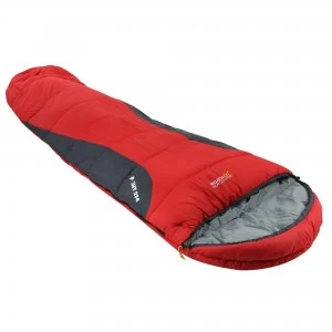 Image of Hilo 300 Double Layer Lined Ripstop Mummy Sleeping Bag Pepper Red