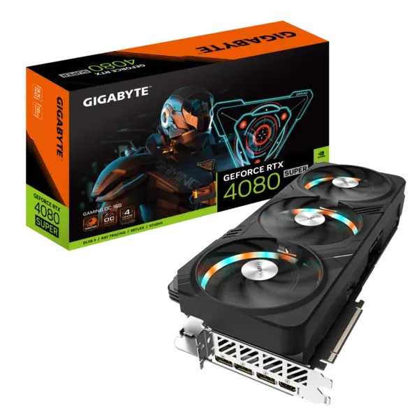 Image of Gigabyte GeForce RTX 4080 SUPER GAMING OC 16GB Graphics Card