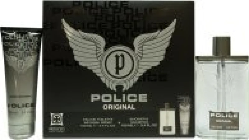 Image of Police Original Eau de Toilette + Shower & Shampoo Gift Set 112781235