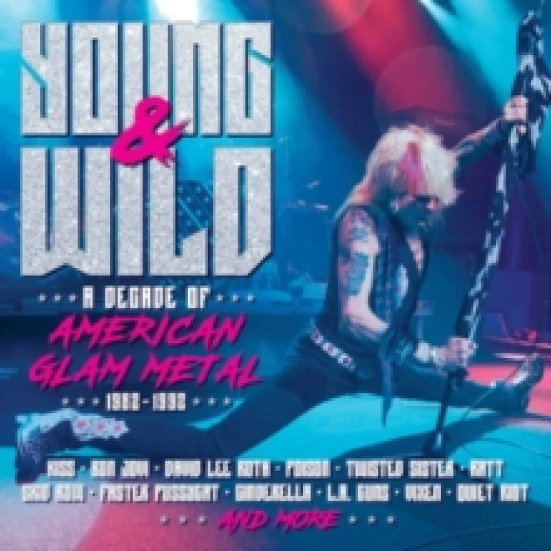 Image of Young & Wild: A Decade of American Glam Metal 1982-1992 CD / Box Set