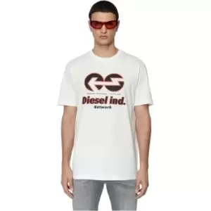 Image of Diesel Network T-Shirt Mens - White