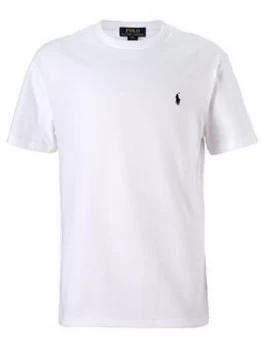 Image of Ralph Lauren Boys Classic Pony Short Sleeves T-Shirt - White, Size Age: 8 Years (S)
