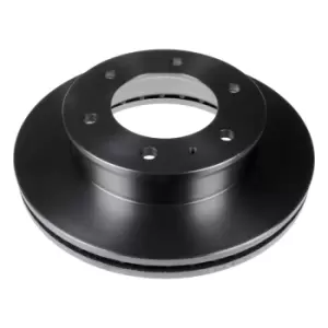 Image of Single of Brake Discs 44104 by Febi Bilstein Front Axle