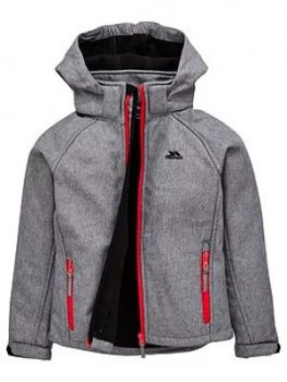 Image of Trespass Boys Tommaso Jacket - Grey, Size 9-10 Years
