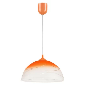 Image of Lamkur Lighting - Dome Pendants Orange, 1x E27